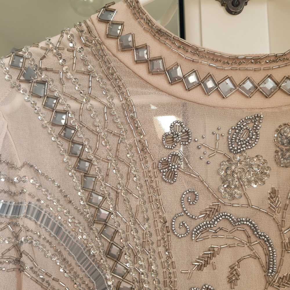 Miss Selfridge intricate beaded top NWT - Picture 12 of 17